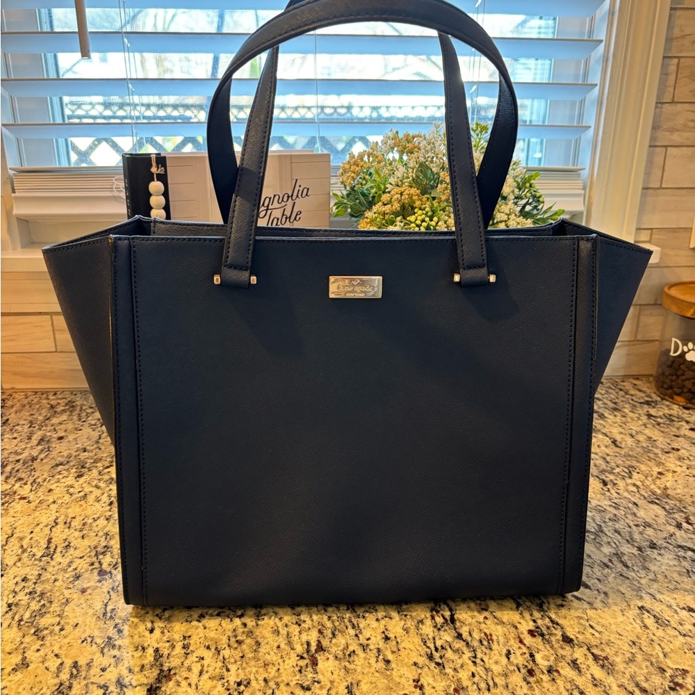 kate spade leather tote bag